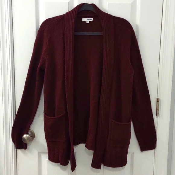 Sonoma Cranberry Purple Soft Cozy Grandma Cardigan Sweater Size M - Picture 6 of 6
